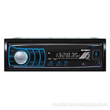 Detachable car MP3 players with USB, SD, FM/AM radio, remote, big LCD screen